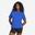 T-shirt de fitness femme, bleu
