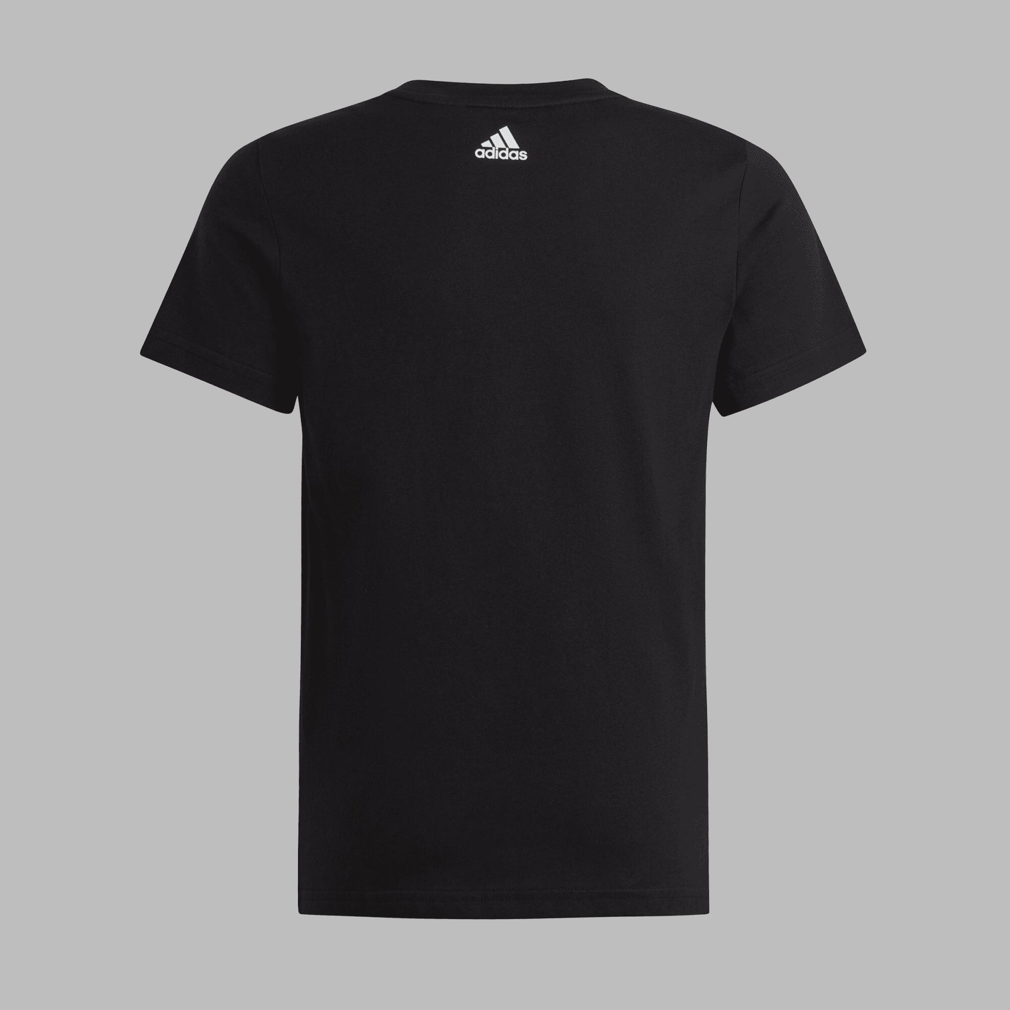 Camiseta Niños Negro-Blanco 3/6