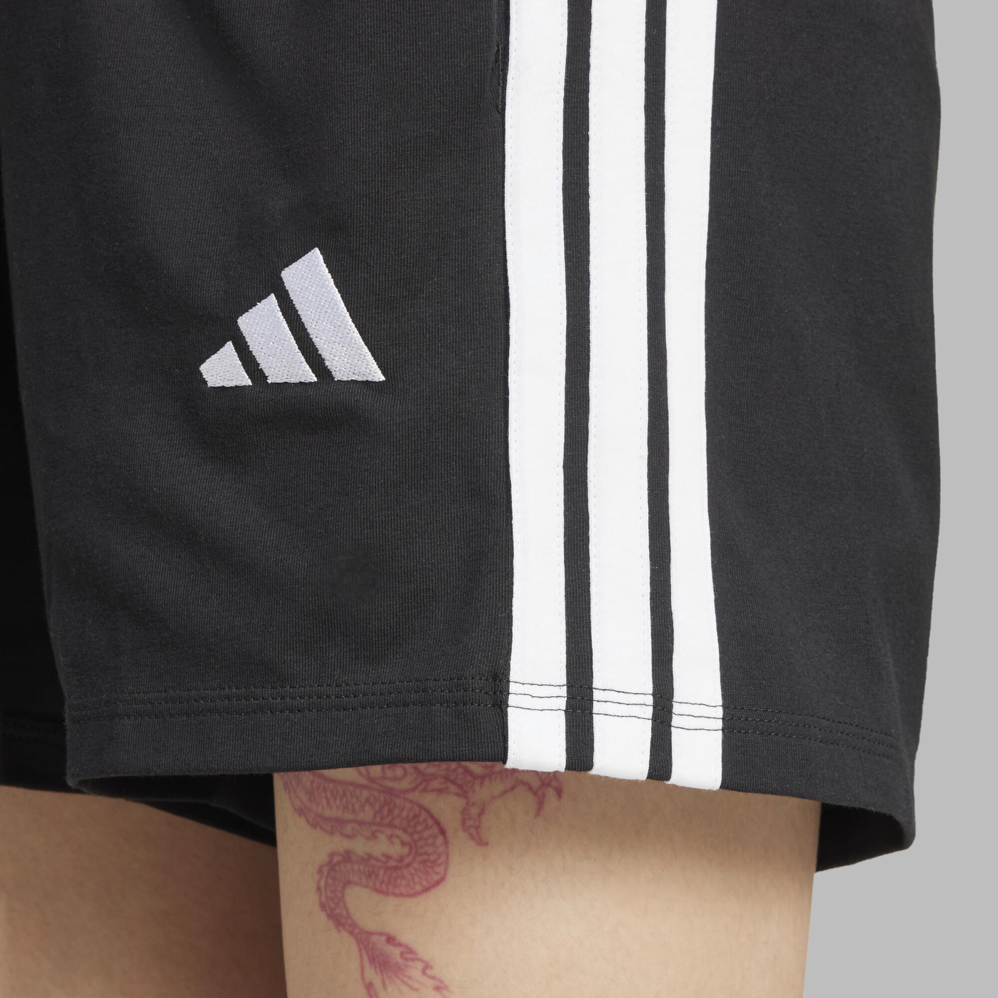 Fitness-Shorts Damen, schwarz 4/6
