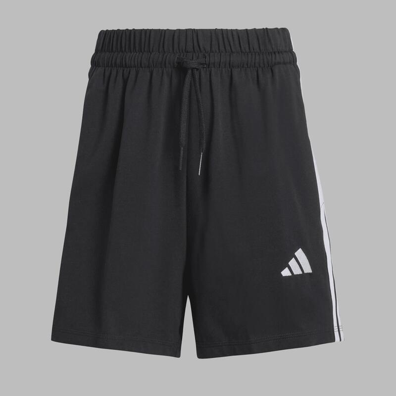 Short de fitness femme, noir