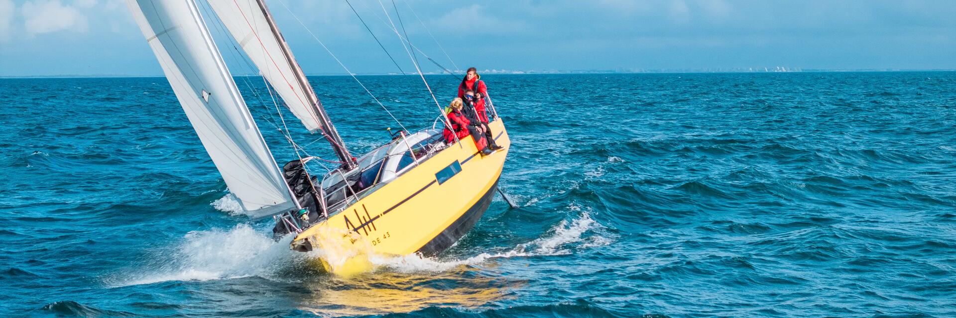 gegen wind segeln