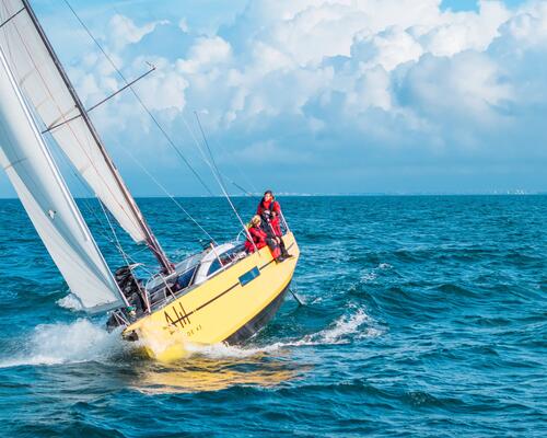 gegen den wind segeln