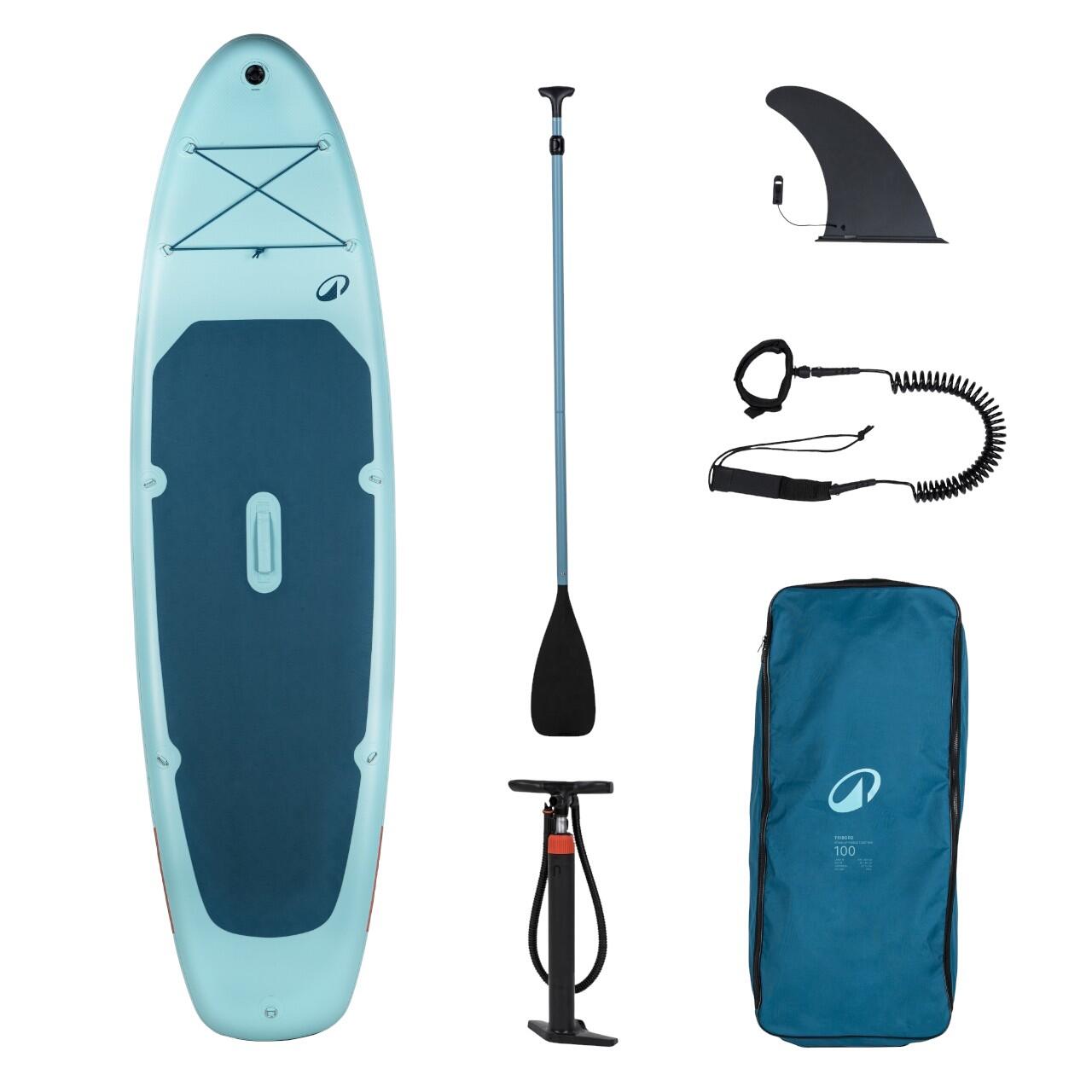 LDECATHLON Inflatable Stand-up Paddleboard Pack 10'6