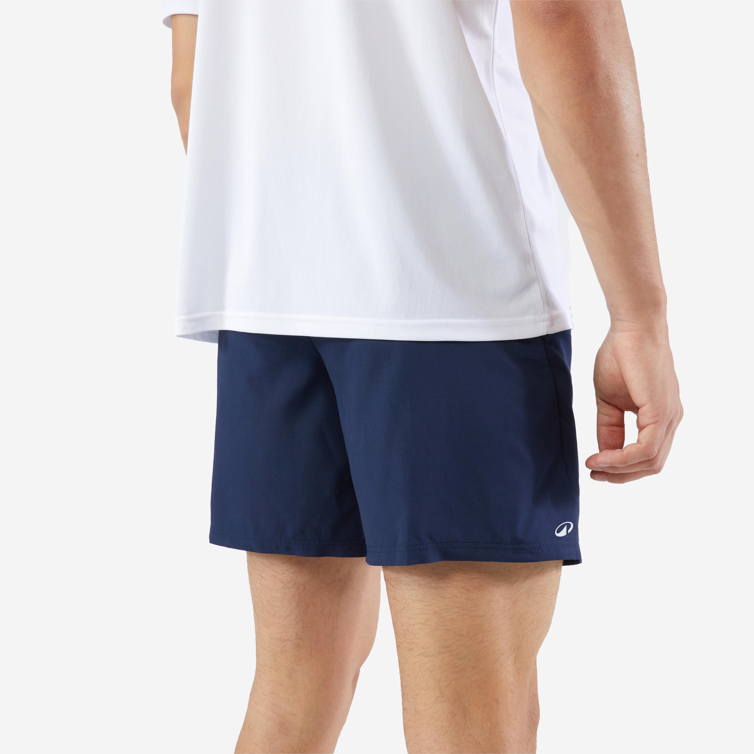 Short de tennis homme - TSH 100 Dry Essential bleu - KUIKMA