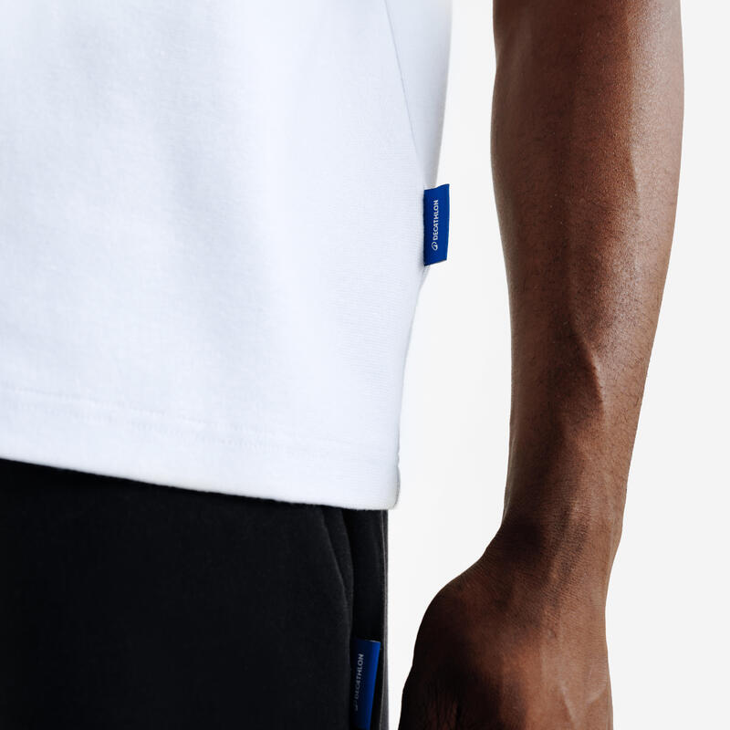 Tricou sport oversize Elementals Albastru Bărbați
