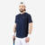 T-shirt tennis manches courtes homme - Artengo DRY marine Gaël Monfils