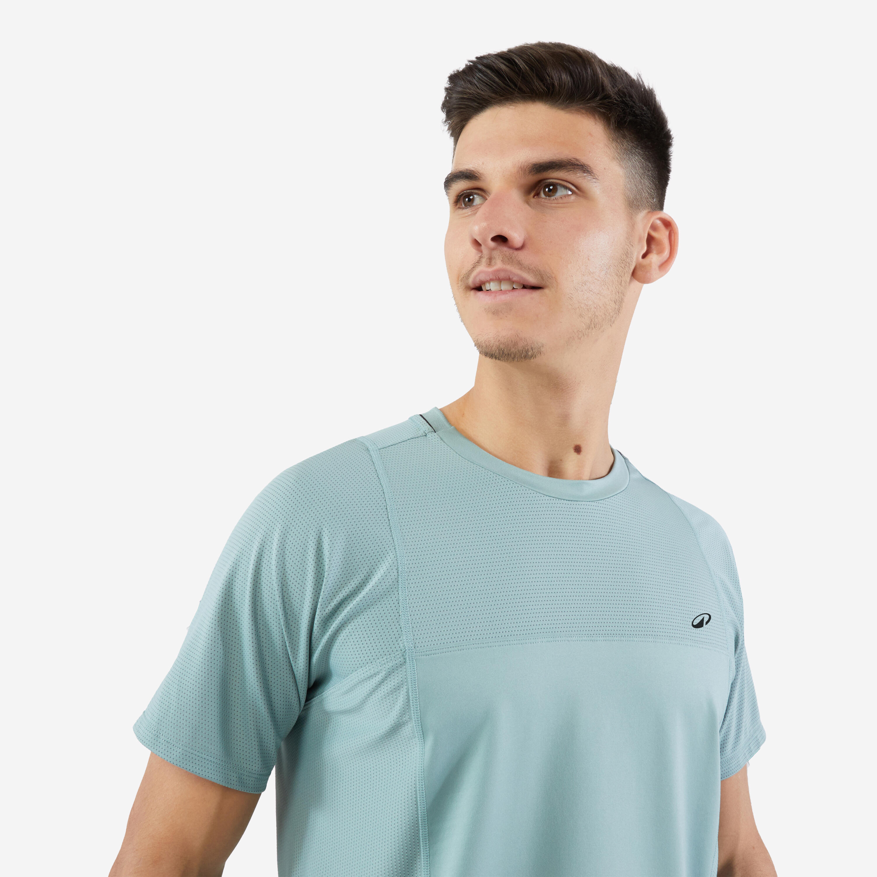 Men's Tennis T-Shirt Short Sleeved Quick Dry Lovat Green