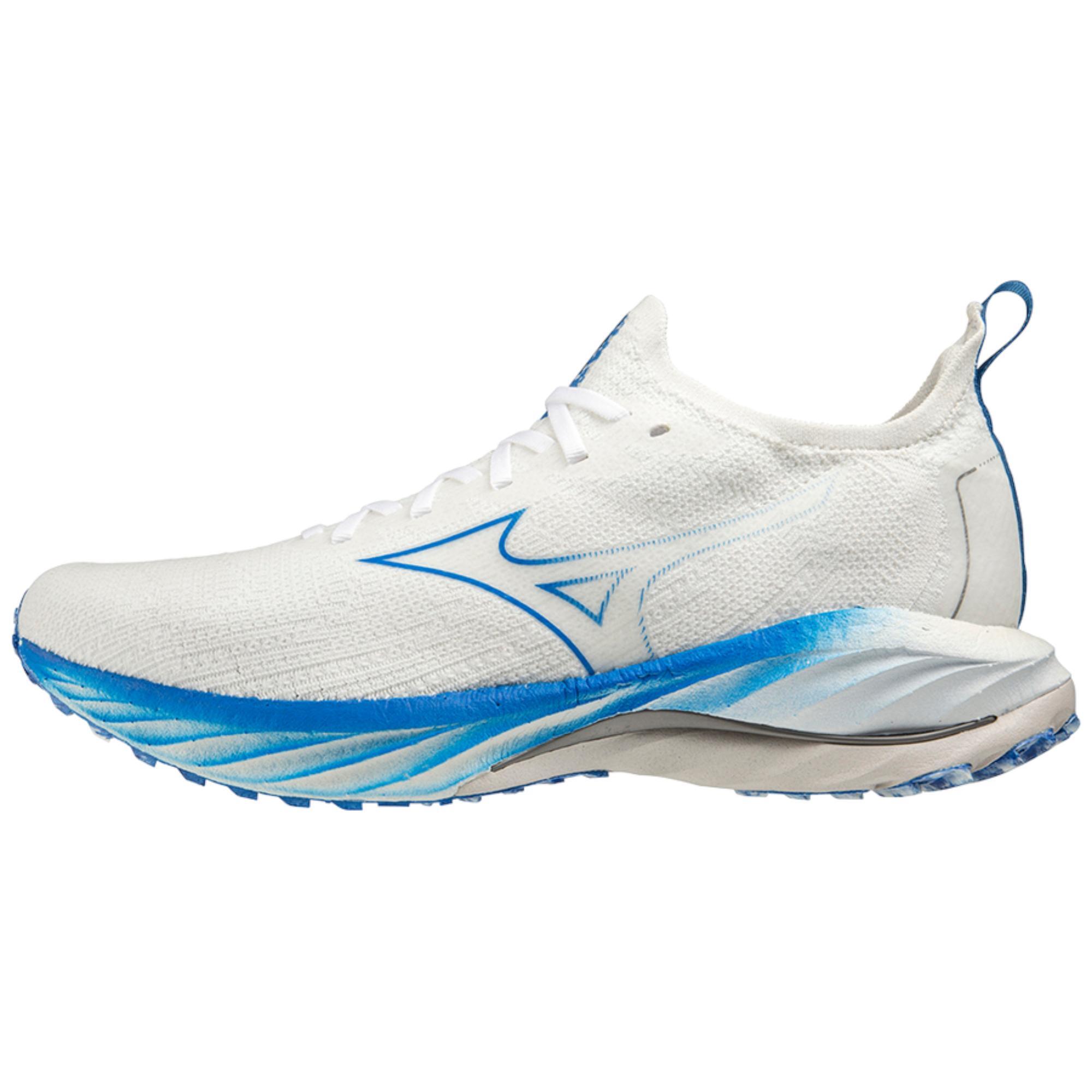 Buty do biegania męskie Mizuno Wave Neo Wind White / Peace Blue