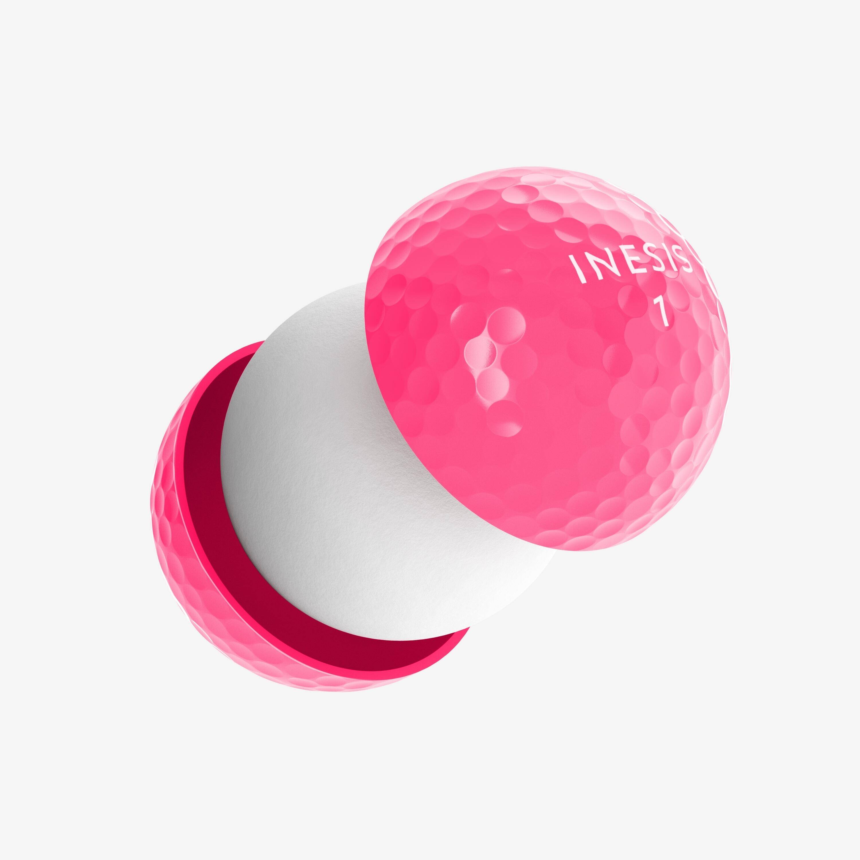 Golf Ball Soft 500 x12 Pink -  4