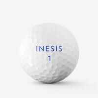 GOLF BALLSx12 - INESIS SOFT 500 WHITE