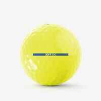 Golf balls x12 - INESIS Soft 500 yellow
