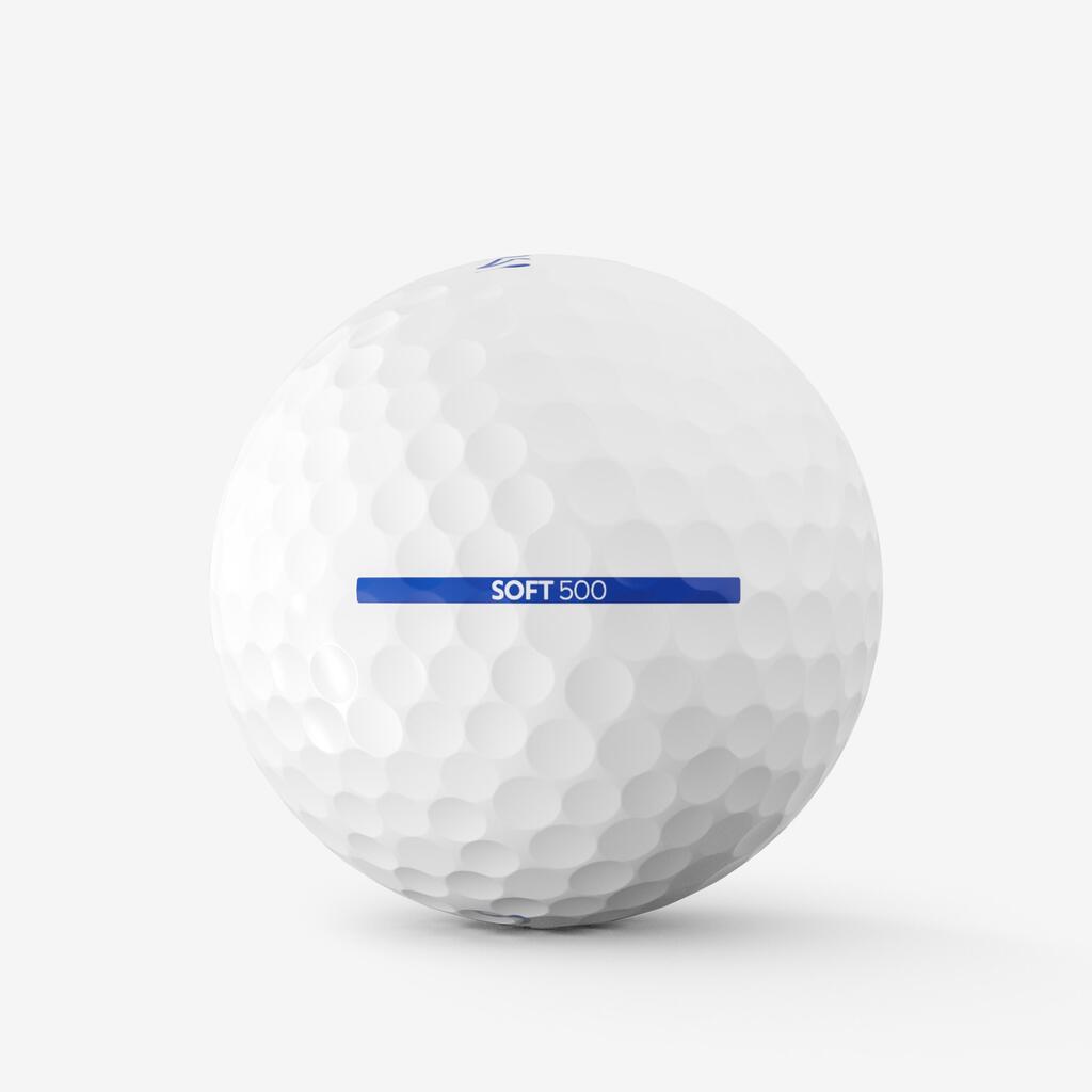 PELOTAS DE GOLF X12 INESIS SOFT 500 ROSADA