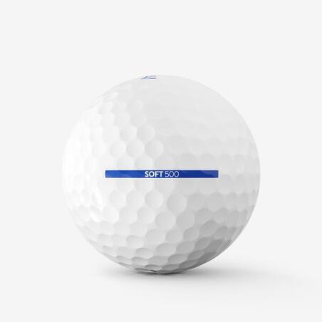 Мяч для игры в гольф SOFT 500 12 шт.
