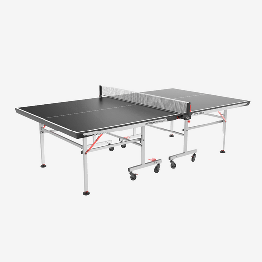 Table de tennis de table intérieure compacte avec filet innovant, TTT 130.2 Noir