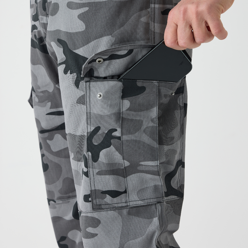 Pantalon Cargo Camouflage Gris Homme | Boutique Militaire