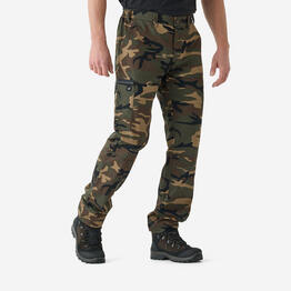 PANTALON RÉSISTANT STEPPE 120 CAMOUFLAGE