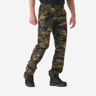 Jagdhose Steppe 120 strapazierfähig Camouflage