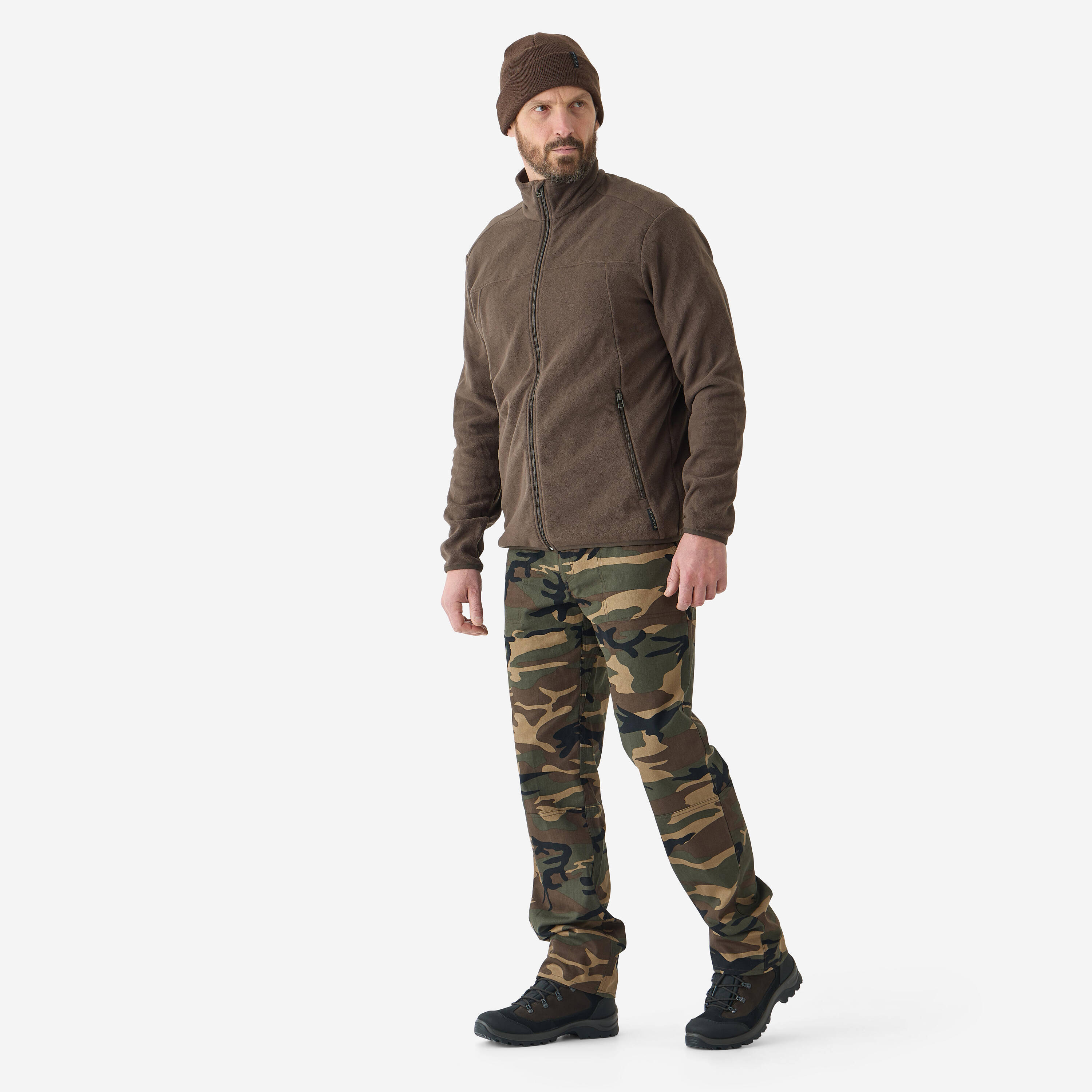 Men’s Waterproof Durable Hunting Boots Crosshunt 120 Resist Brown -  2