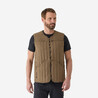 Quilted vest 100, beige