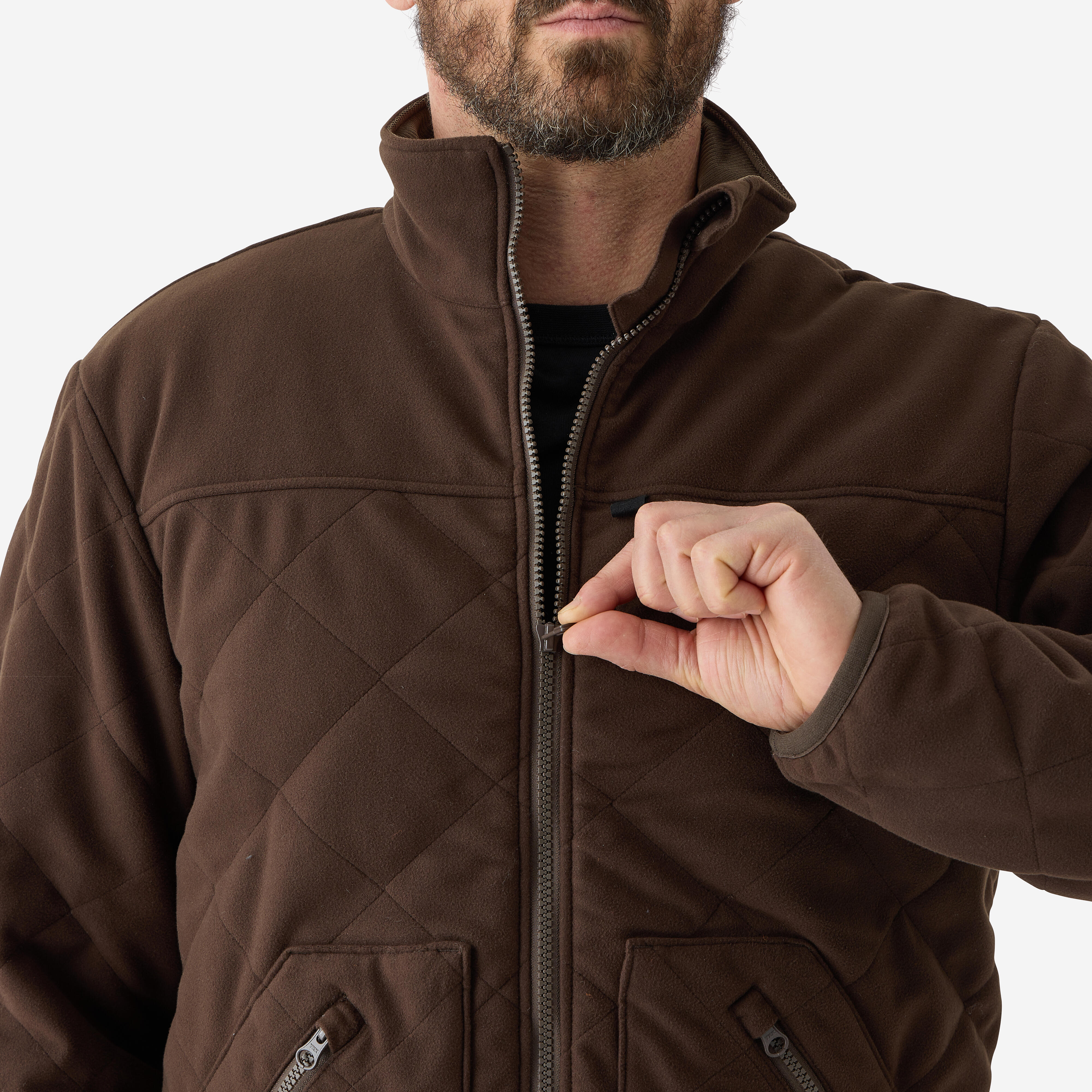 Silent Padded Jacket - 500 - SOLOGNAC