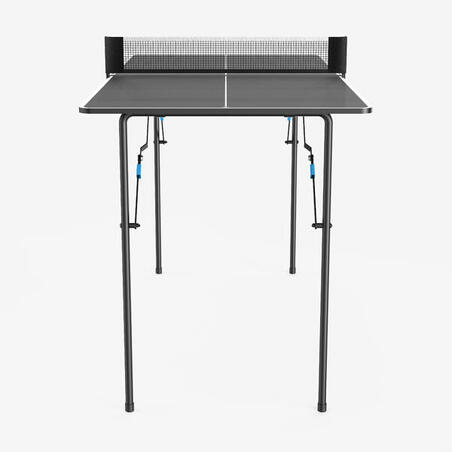 Стіл PPT 130 для настільного тенісу в приміщенні малий розмір чорний