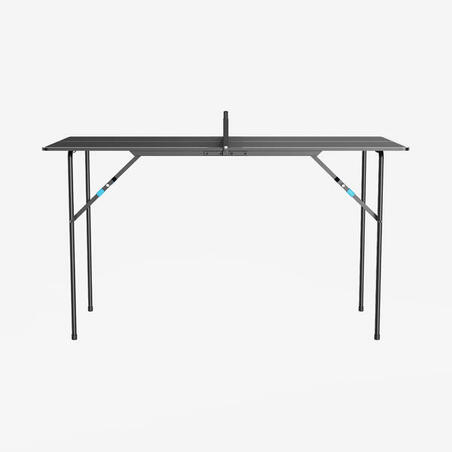 Стіл PPT 130 для настільного тенісу в приміщенні малий розмір чорний