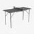 Table de ping pong ppt 130 small indoor black