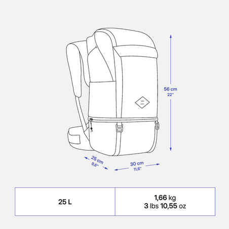 25 L hiking backpack - NH Arpenaz 900