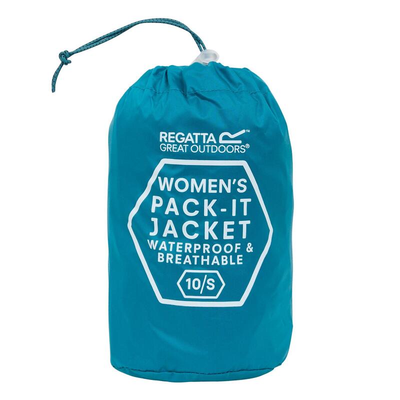 VESTE PACK IT TURQUOISE