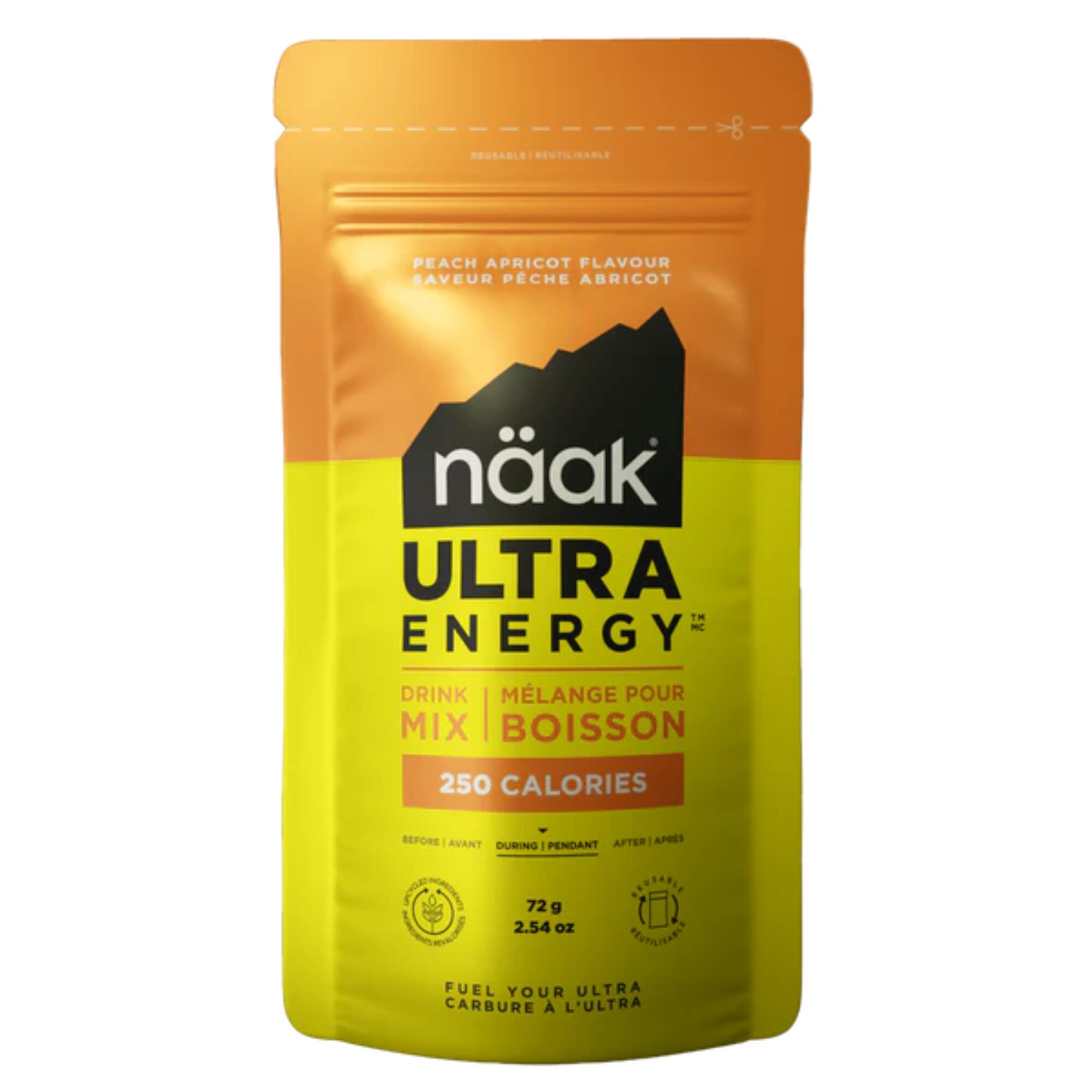 Energy Drink Mix, Peach and Apricot - NÄAK