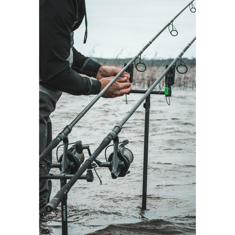 Coffret pêche de la carpe Xtrem 900 3 détecteurs de touche + centrale