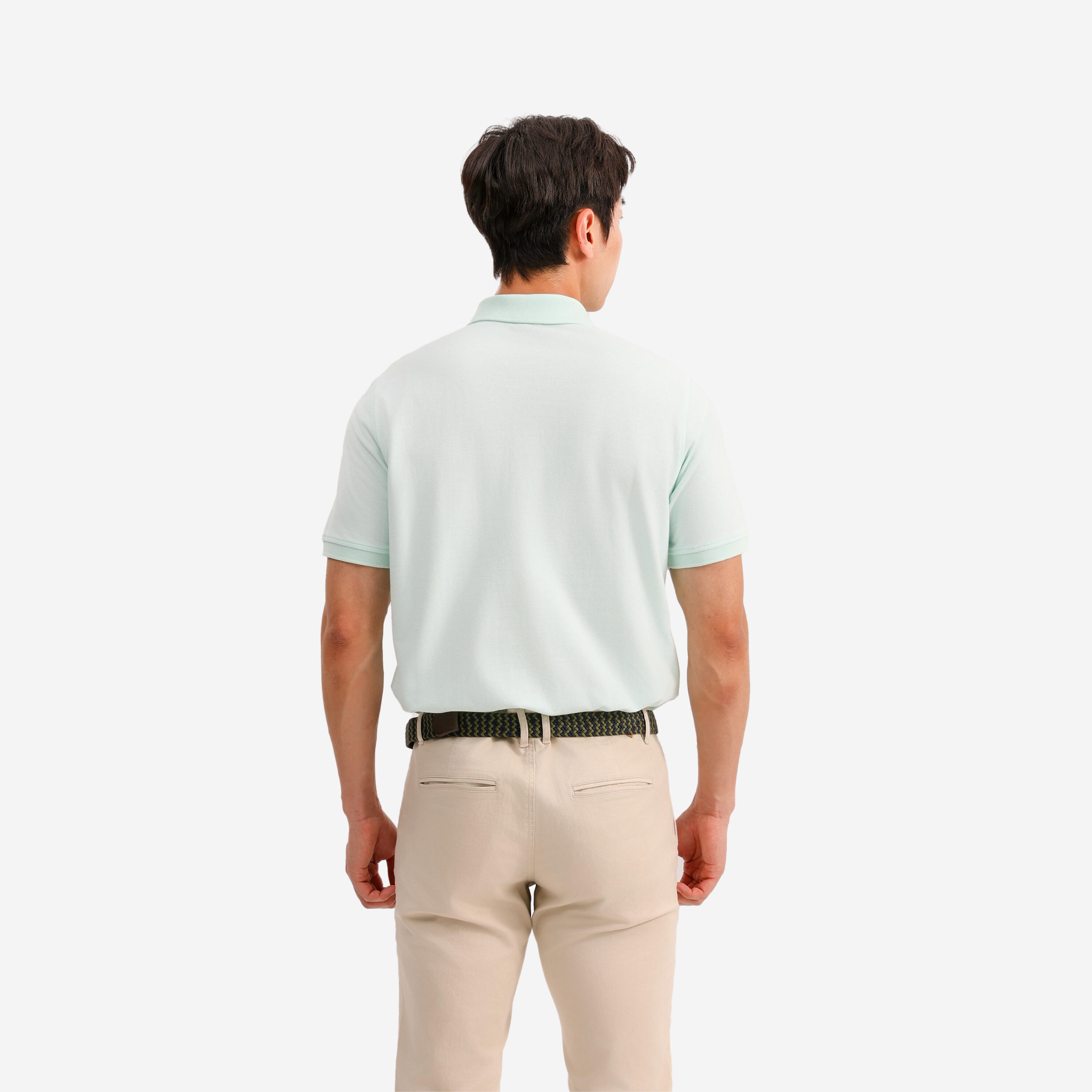Polo golf uomo MW 500 verde 15/25