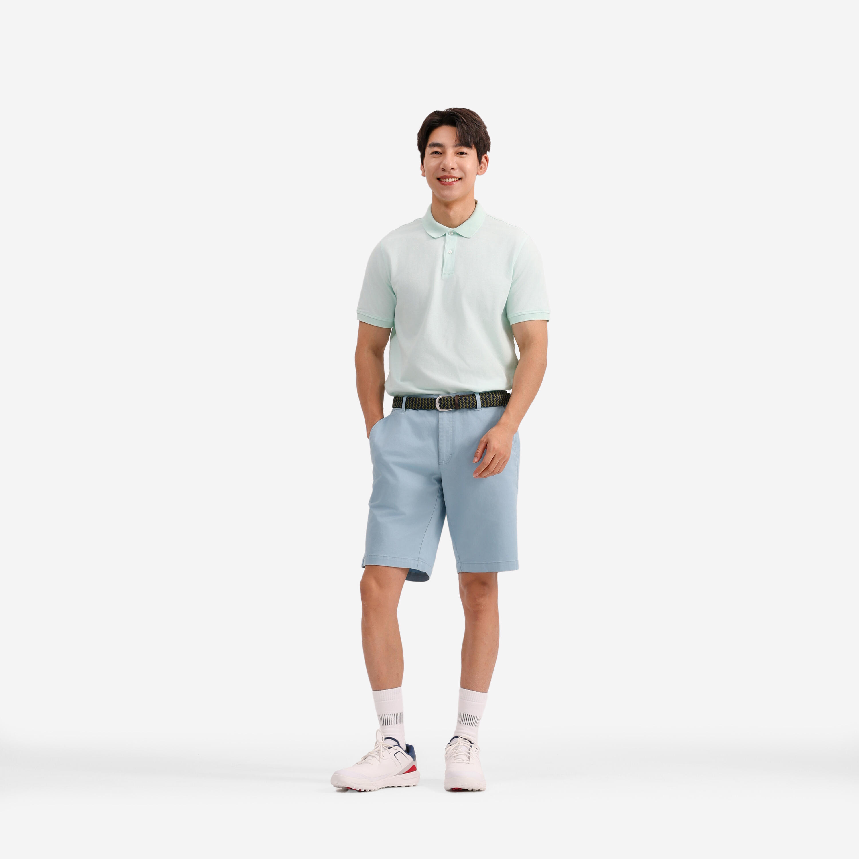 Polo golf uomo MW 500 verde 13/25