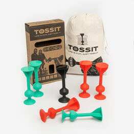 Jeu Tossit original rouge cyan