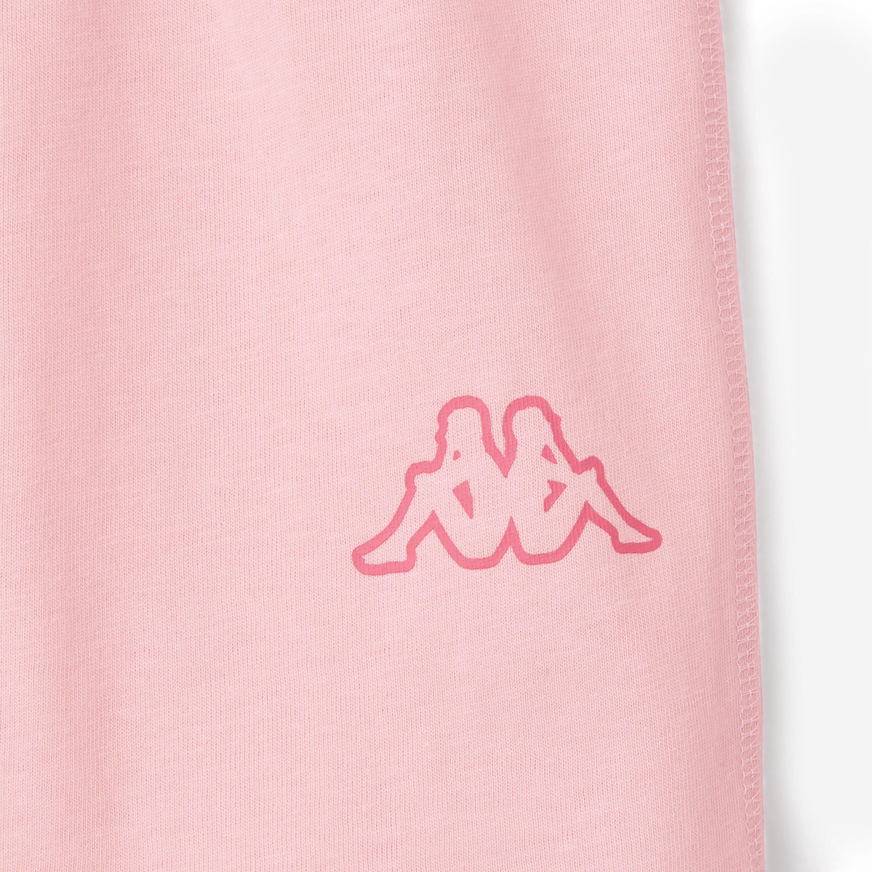Kids sport outfit T-shirt en korte broek - roze 6/6