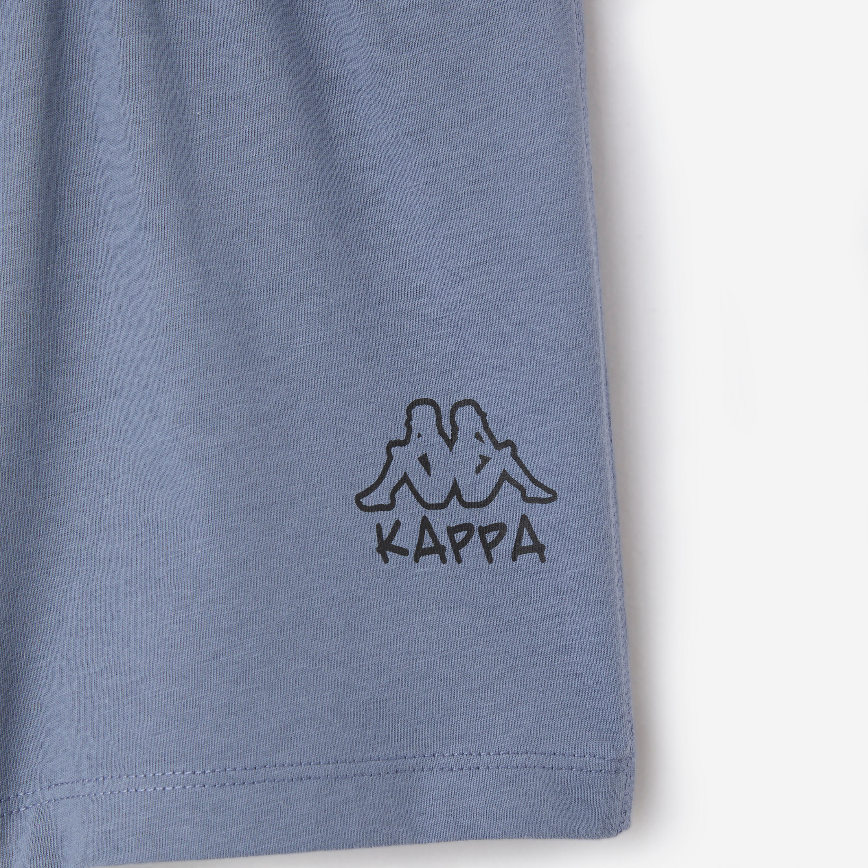 Kids sport outfit T-shirt en korte broek - wit/grijs 6/6