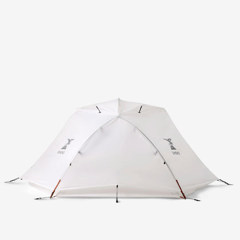 Cort structură autoportantă, formă dom trekking MT900 2 persoane Minimal Edition