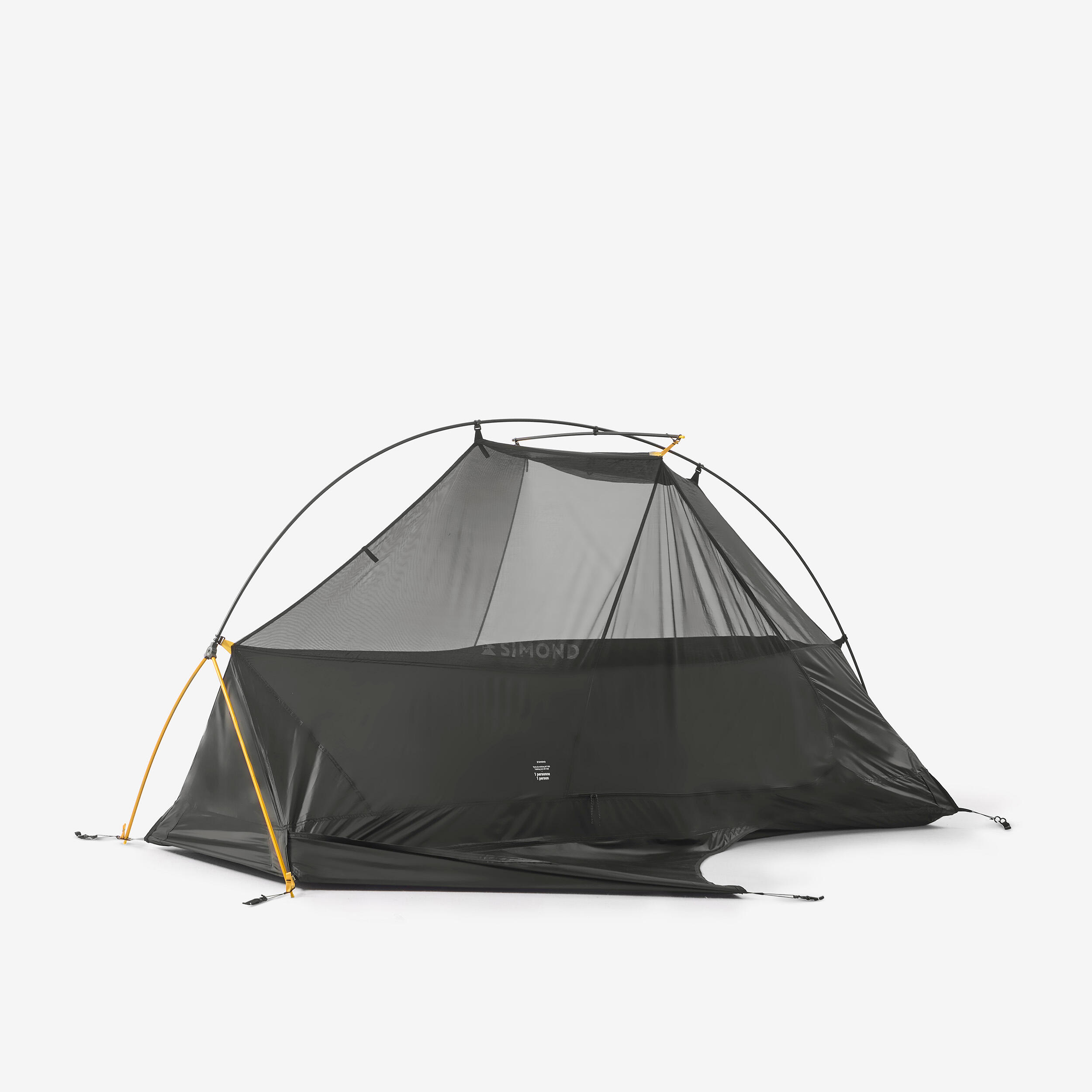 Trekkingzelt Kuppelzelt leicht selbsttragend - MT900 fr 1 Person |  Decathlon