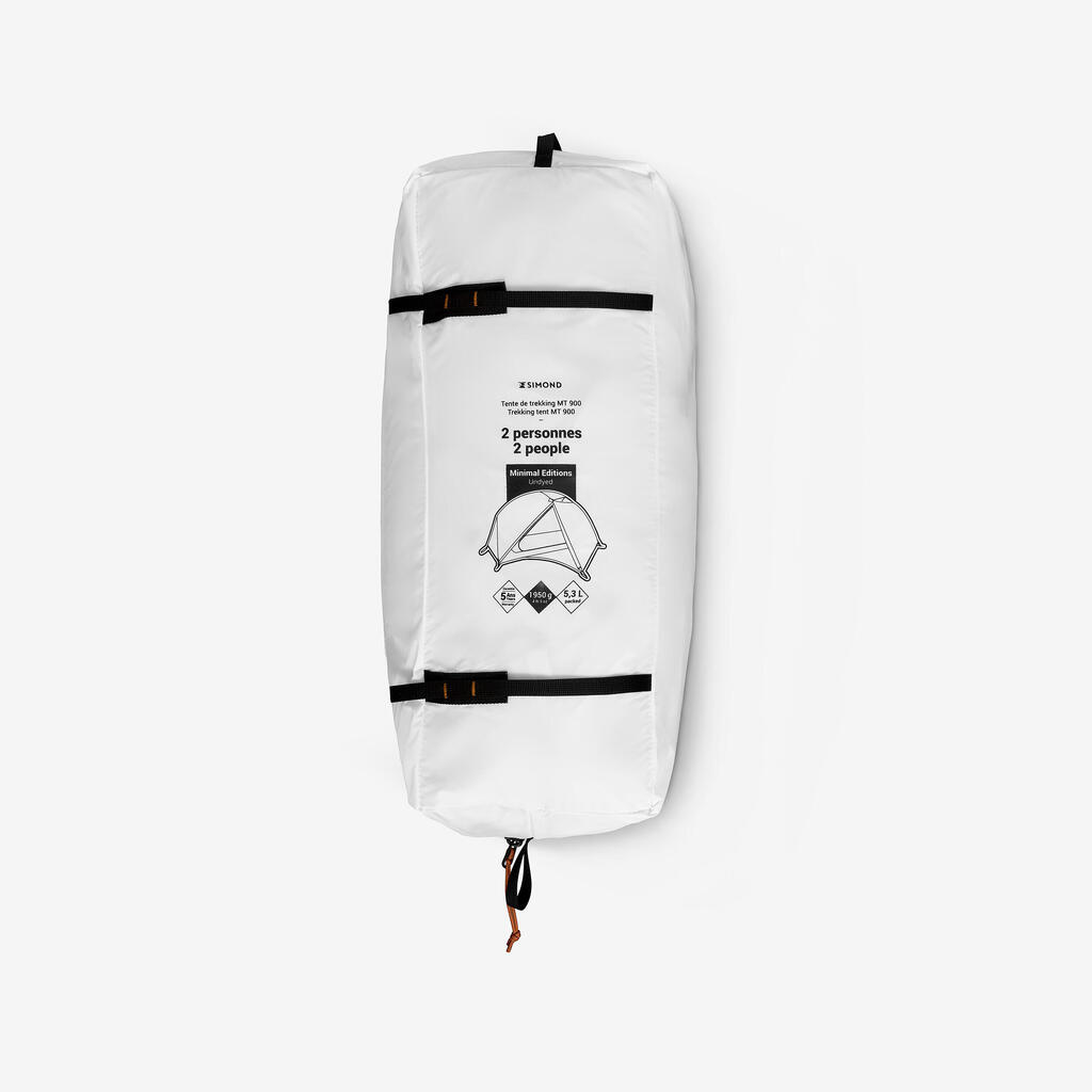 Trekkingzelt Kuppelzelt Minimal Edition - MT900 2 Personen 