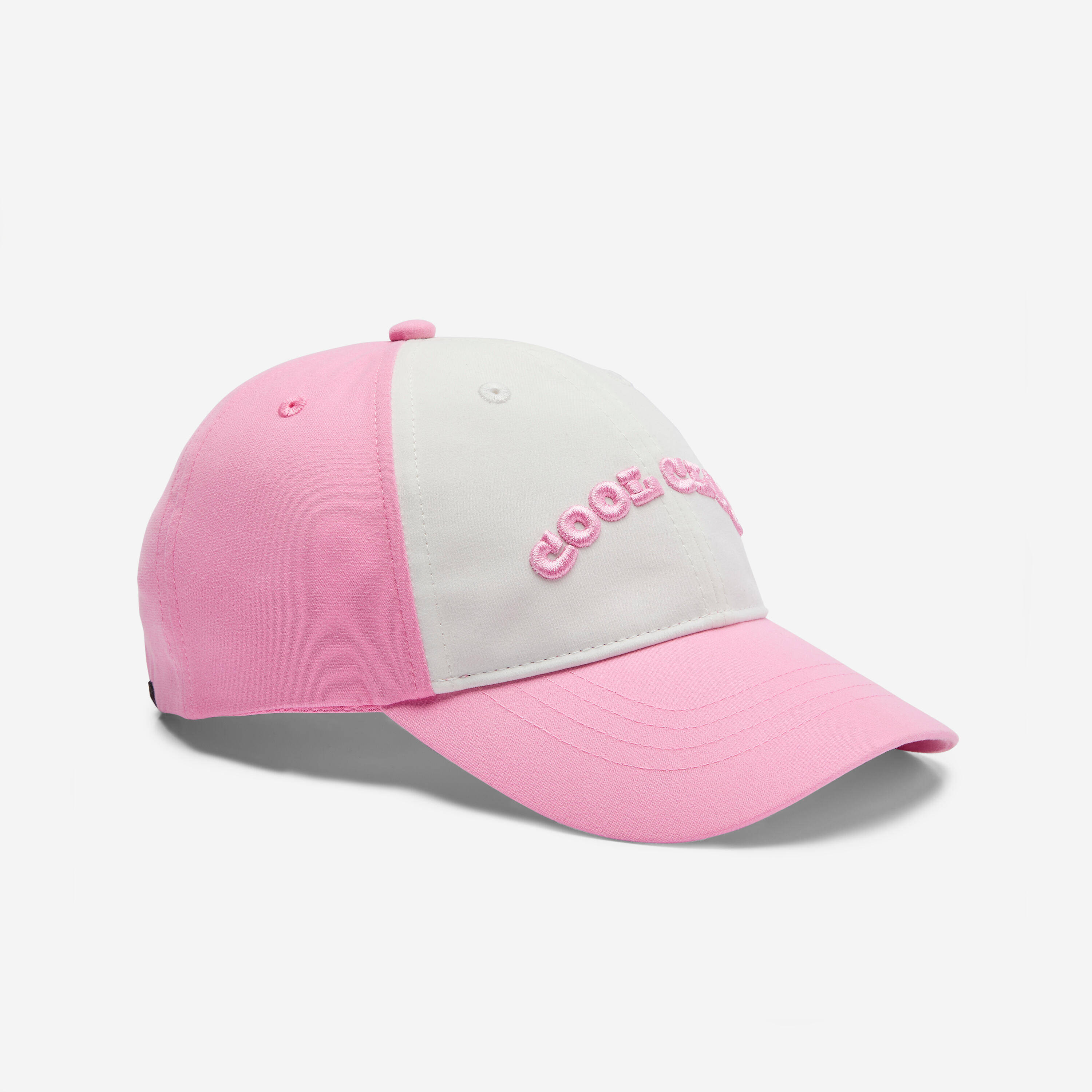 UV Protected Kid's Adjustable Cap 500 - Begonia Pink -  1