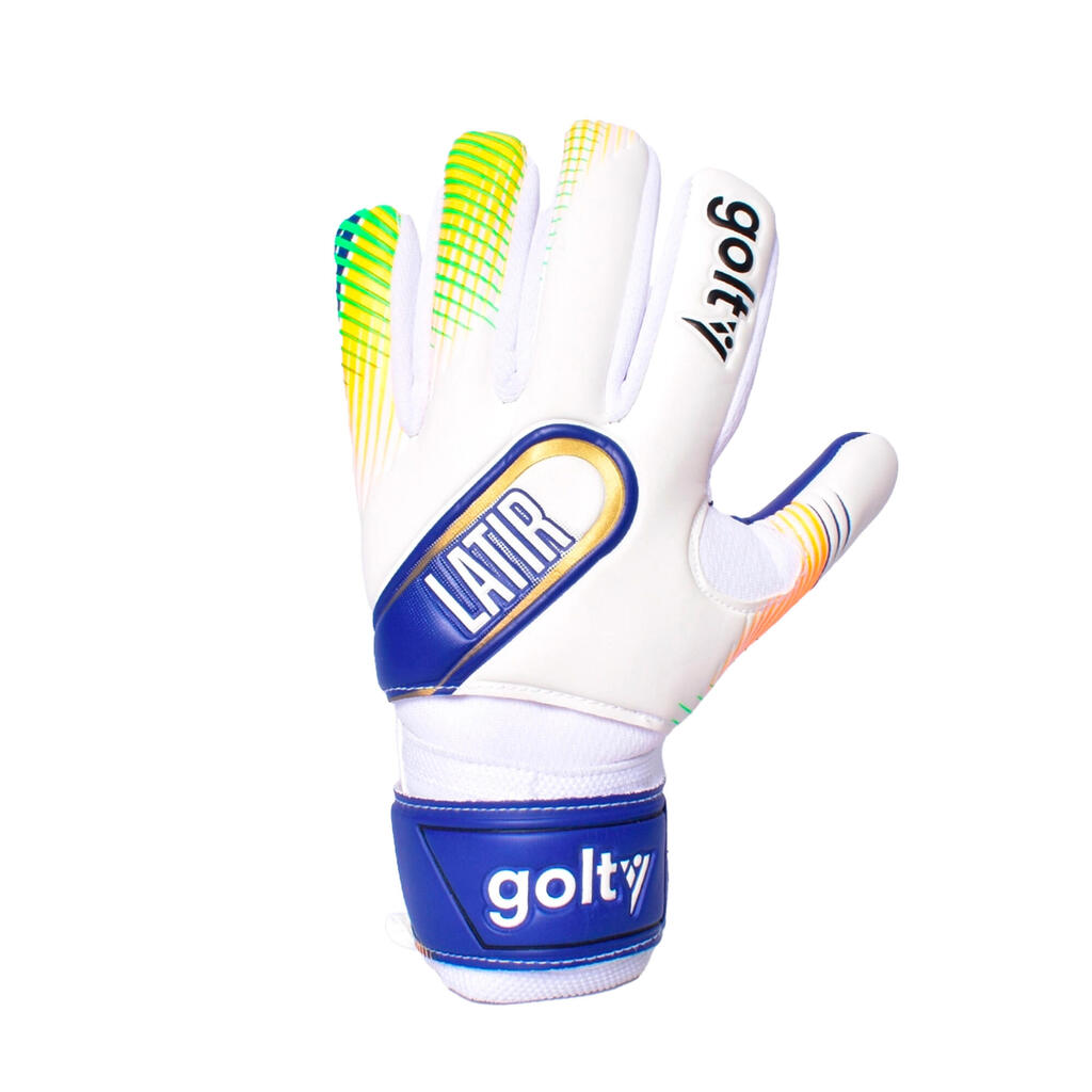 GUANTE COMPETENCIA GOLTY LATIR T5 BLANCO AZUL