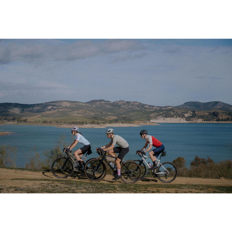 Vélo gravel Microshift SWORD 1x10v, GRVL AF marron