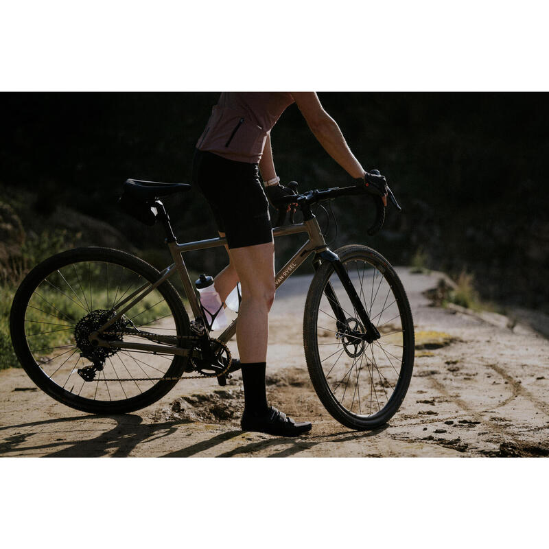 Bicicleta de Gravel GRVL AF Microshift SWORD 1x10 m Castanho