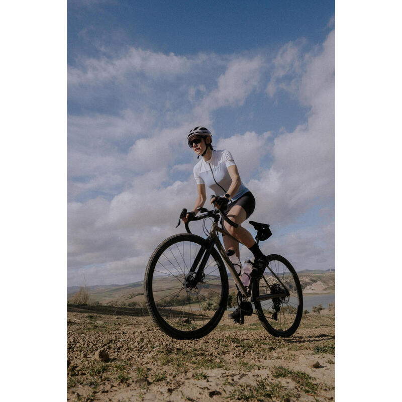 Bicicleta de Gravel GRVL AF Microshift SWORD 1x10 m Castanho