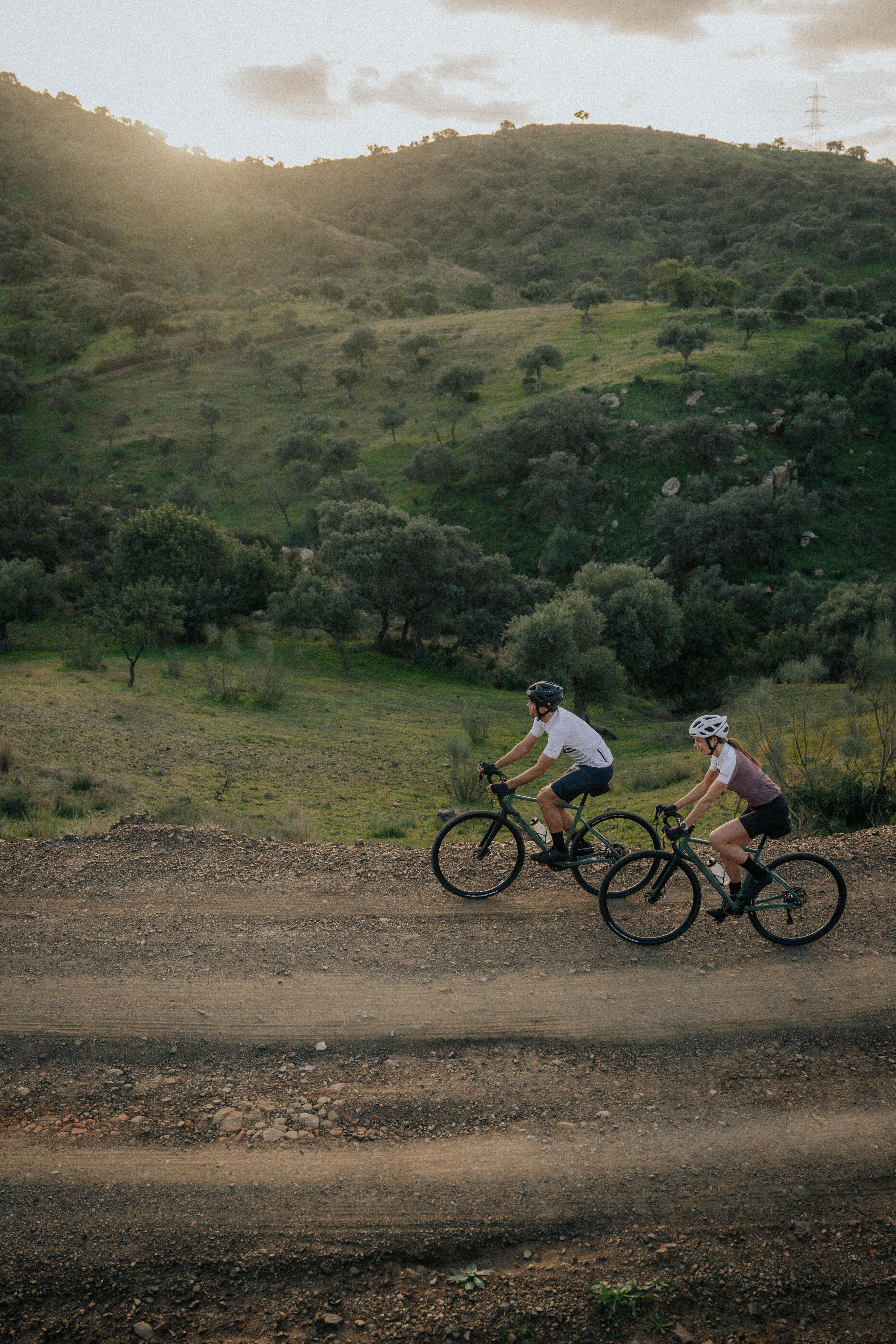 Vélo gravel Microshift Acolyte 1x8v, GRVL AF DISCOVER vert 3/10