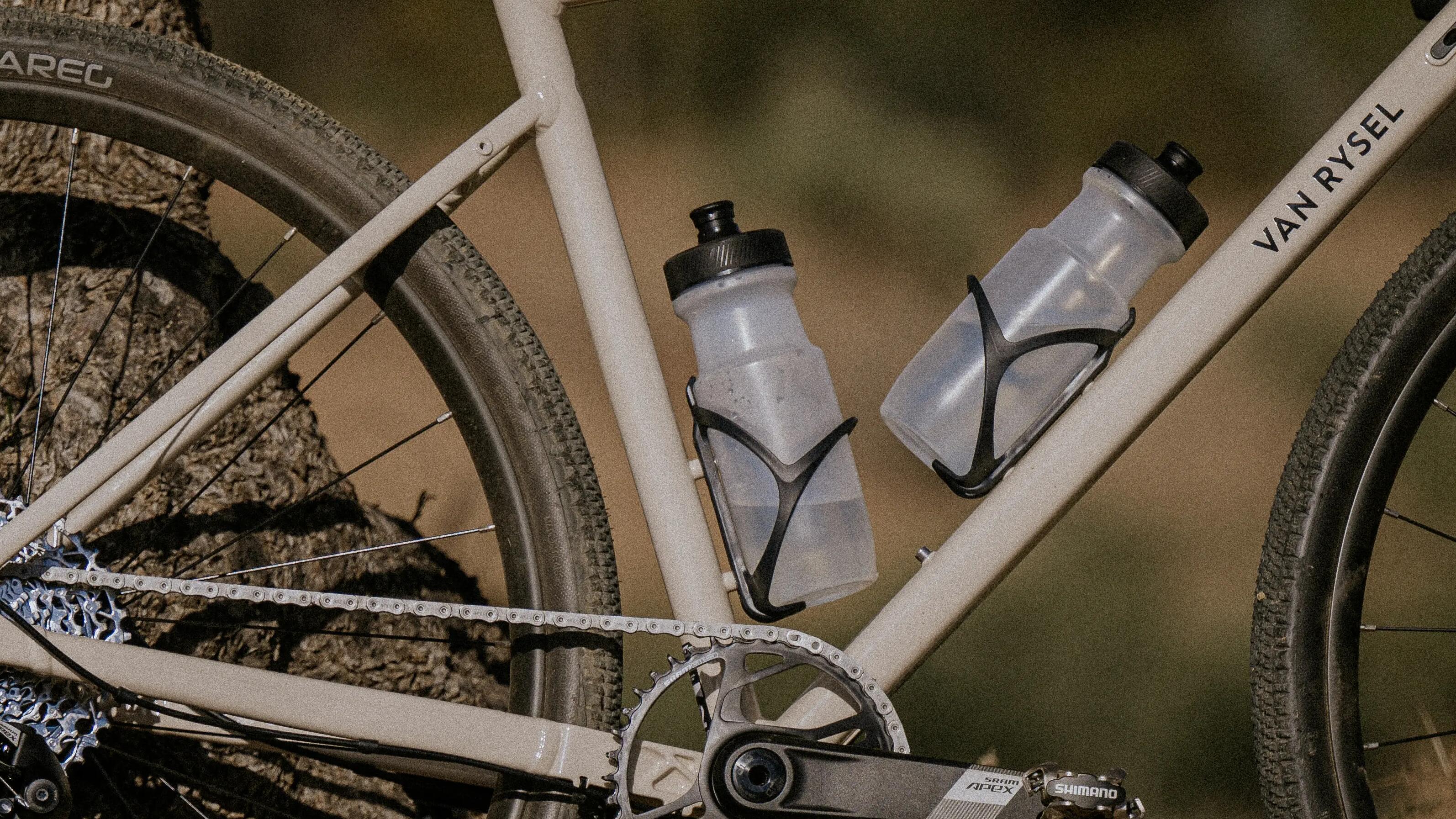 Suport bidon bicicletă 500 Negru