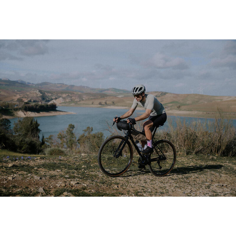 Casque de vélo route MIPS, RCR kaki