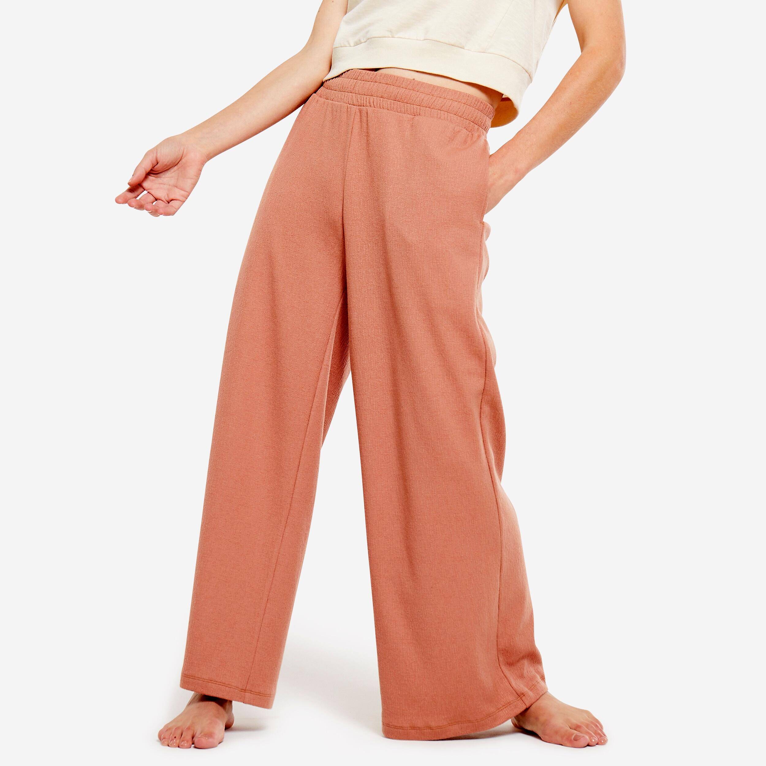 Women's Yoga Retreat Bottoms - Sepia Brown -  1
