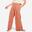 Pantalon yoga de retraite femme, marron sépia