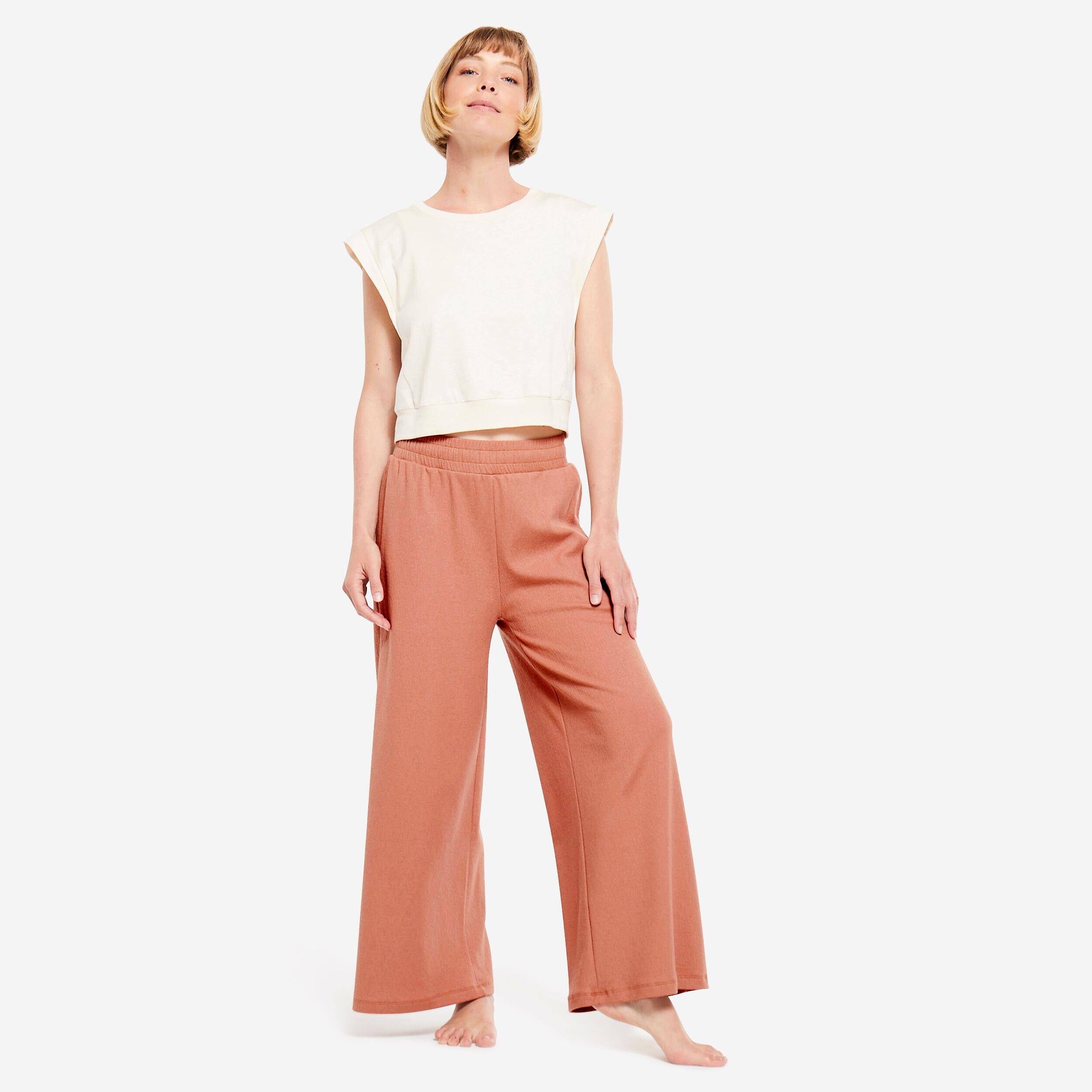 Women's Yoga Retreat Bottoms - Sepia Brown -  2